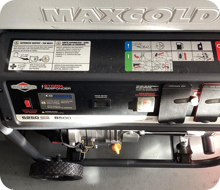 Portable Generator Install